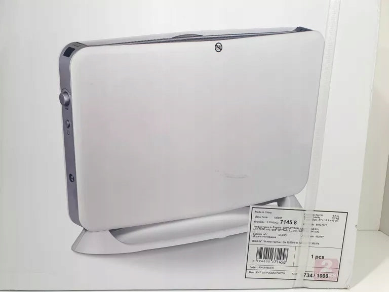 EQUATION PORTABLE CONVECTOR HEATER 2000 W Heating power 2000 W