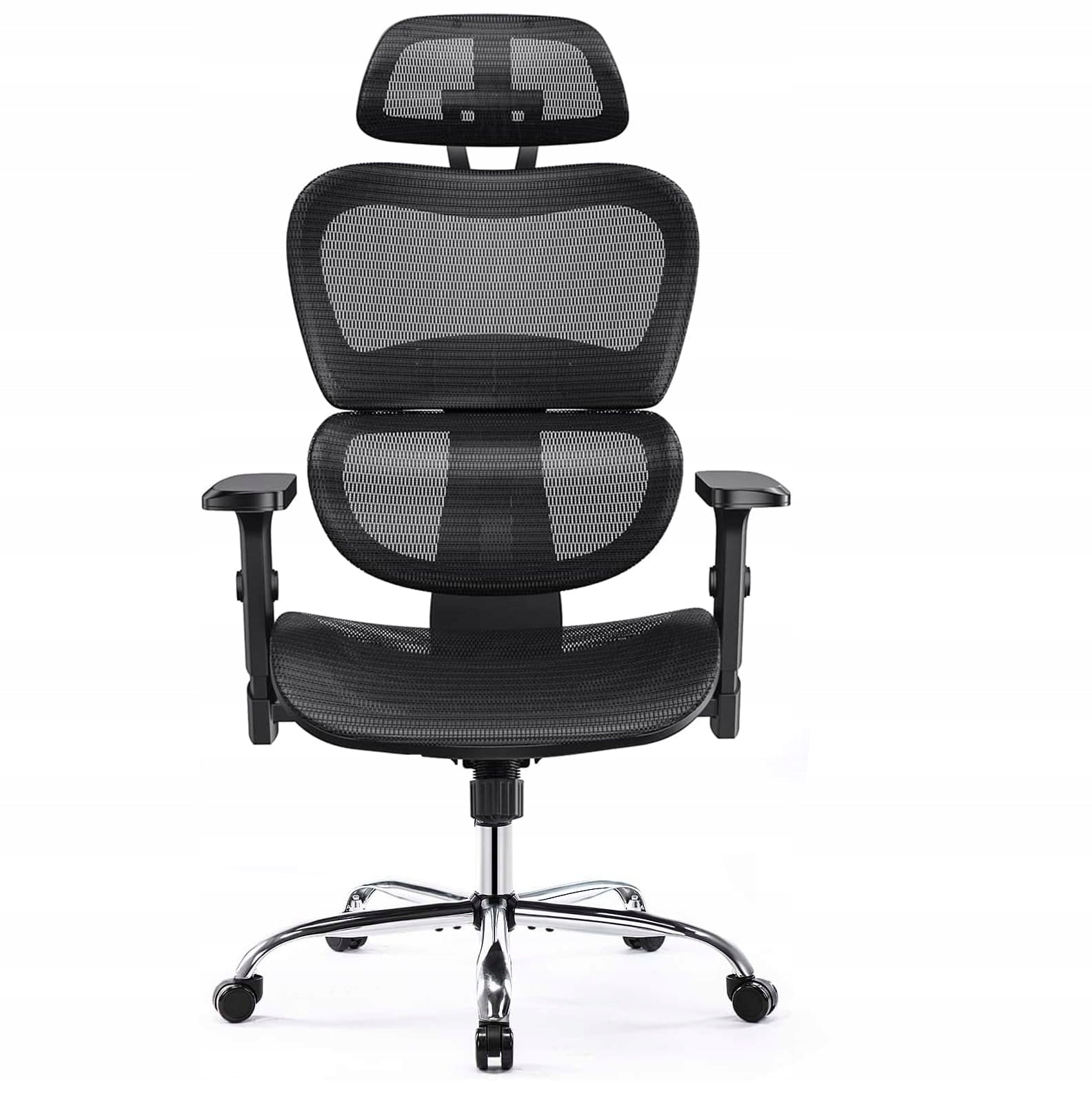 ERGONOMIC CHAIR COMFY MESH ADJUSTMENT CHROME OFFICE BASE WHEELS Manufacturer code UT-C3336