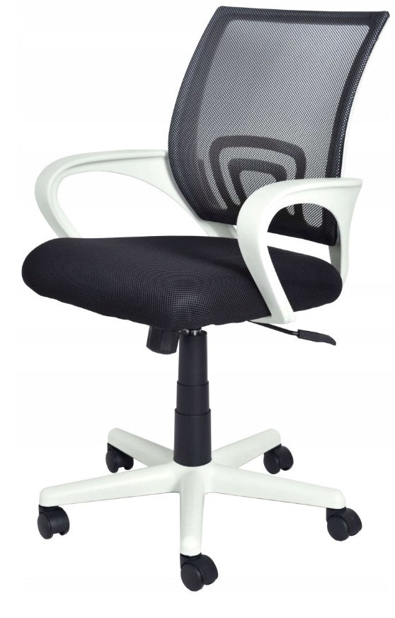 ERGONOMIC CHILDREN'S CHAIR SWIVEL OFFICE CHAIR LILY BLACK AND WHITE