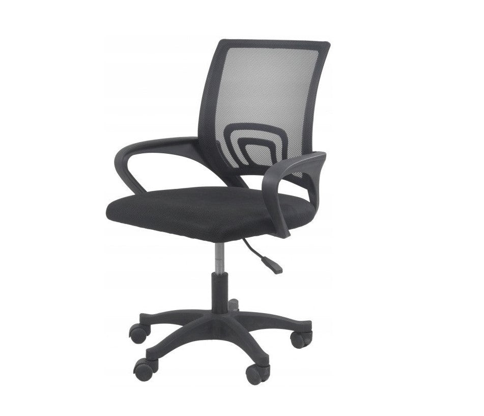 ERGONOMIC CHILDREN'S CHAIR SWIVEL OFFICE CHAIR LILY BLACK Packaging status original
