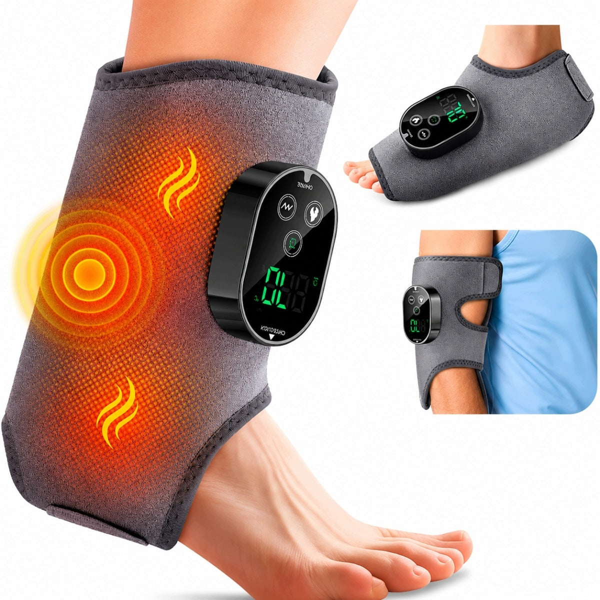ERGONOMIC FOOT AND ANKLE MASSAGER FOR FOOT RELAXATION 3000 mAh Kind feet
