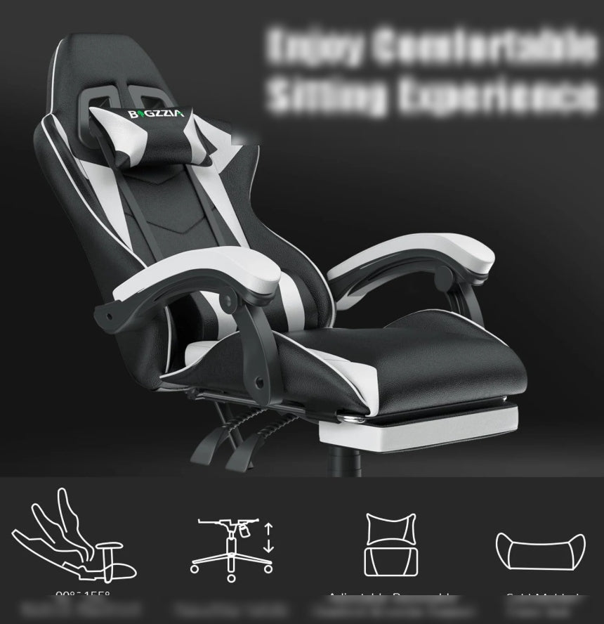 ERGONOMIC GAMING CHAIR WITH HEADREST AND LUMBAR CUSHION Manufacturer code X25F00K068