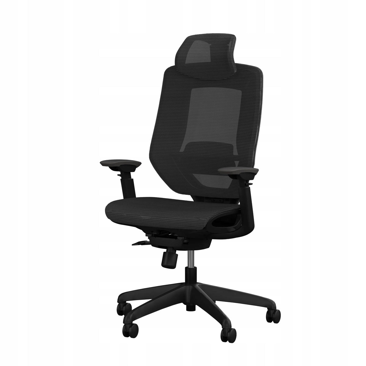 ERGONOMIC OFFICE CHAIR MESH ADJUSTMENT 3D HEADREST FLEXISPOT BLACK