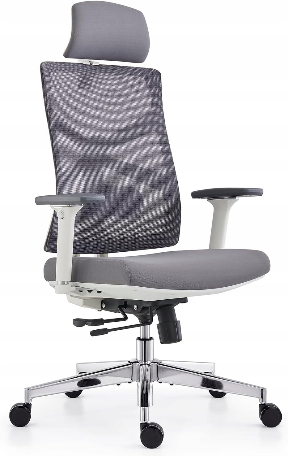 ERGONOMIC OFFICE CHAIR WITH 4D ARMRESTS AND 2D HEADREST
