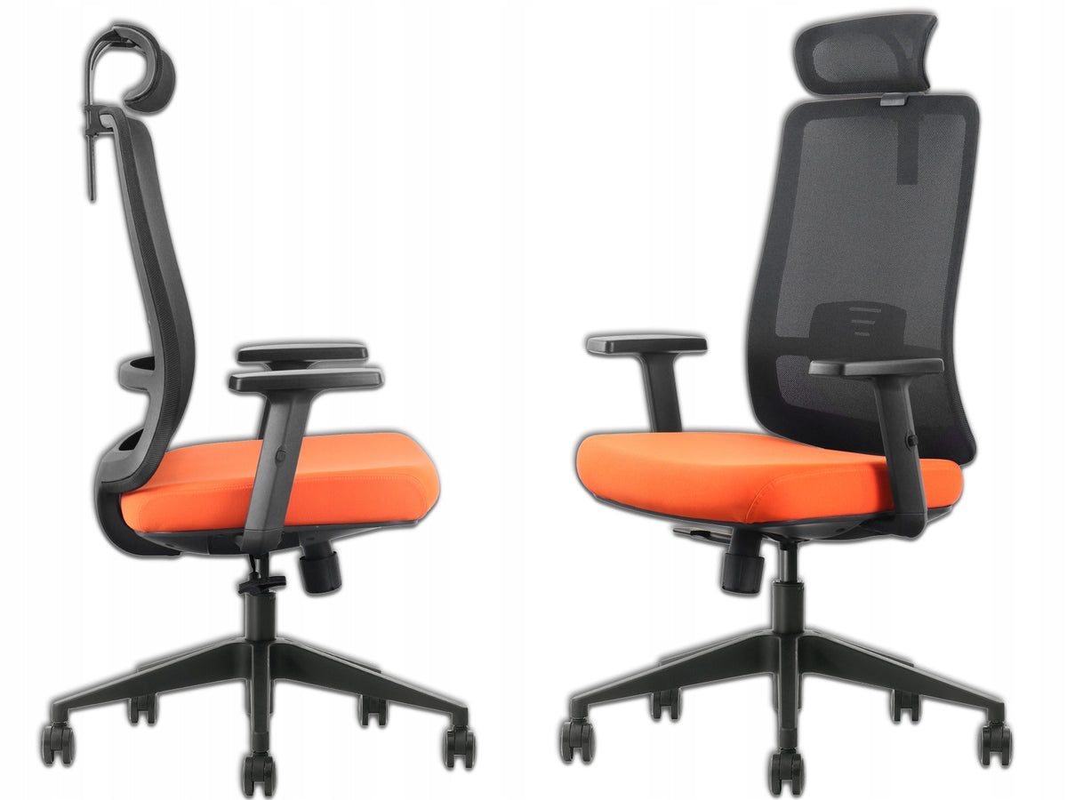 ERGONOMIC OFFICE CHAIR microgrid *** MEETS HEALTH AND SAFETY up to 565 kg.