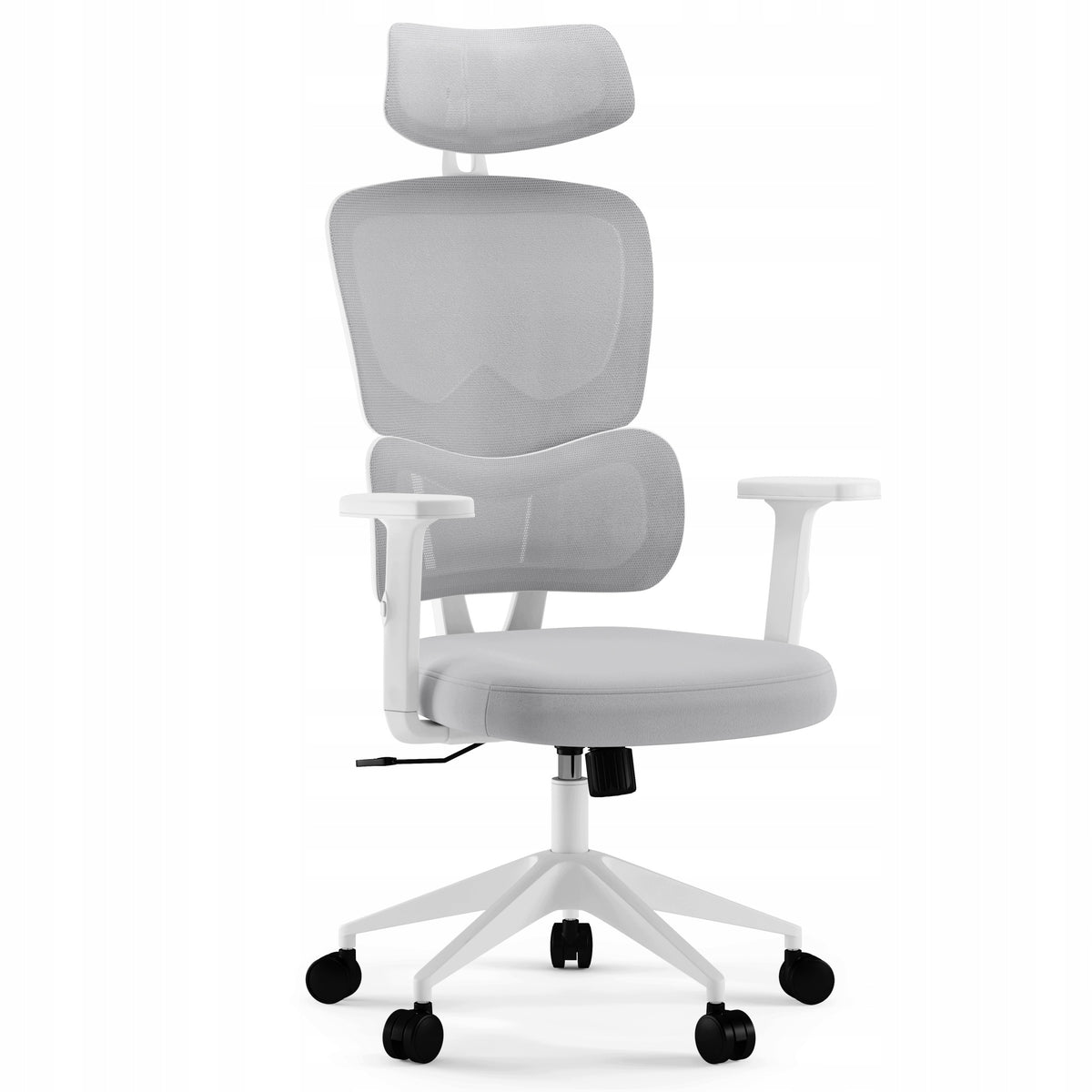 ERGONOMIC OFFICE SWIVEL CHAIR ADJUSTABLE SWIVEL CHAIR GREY