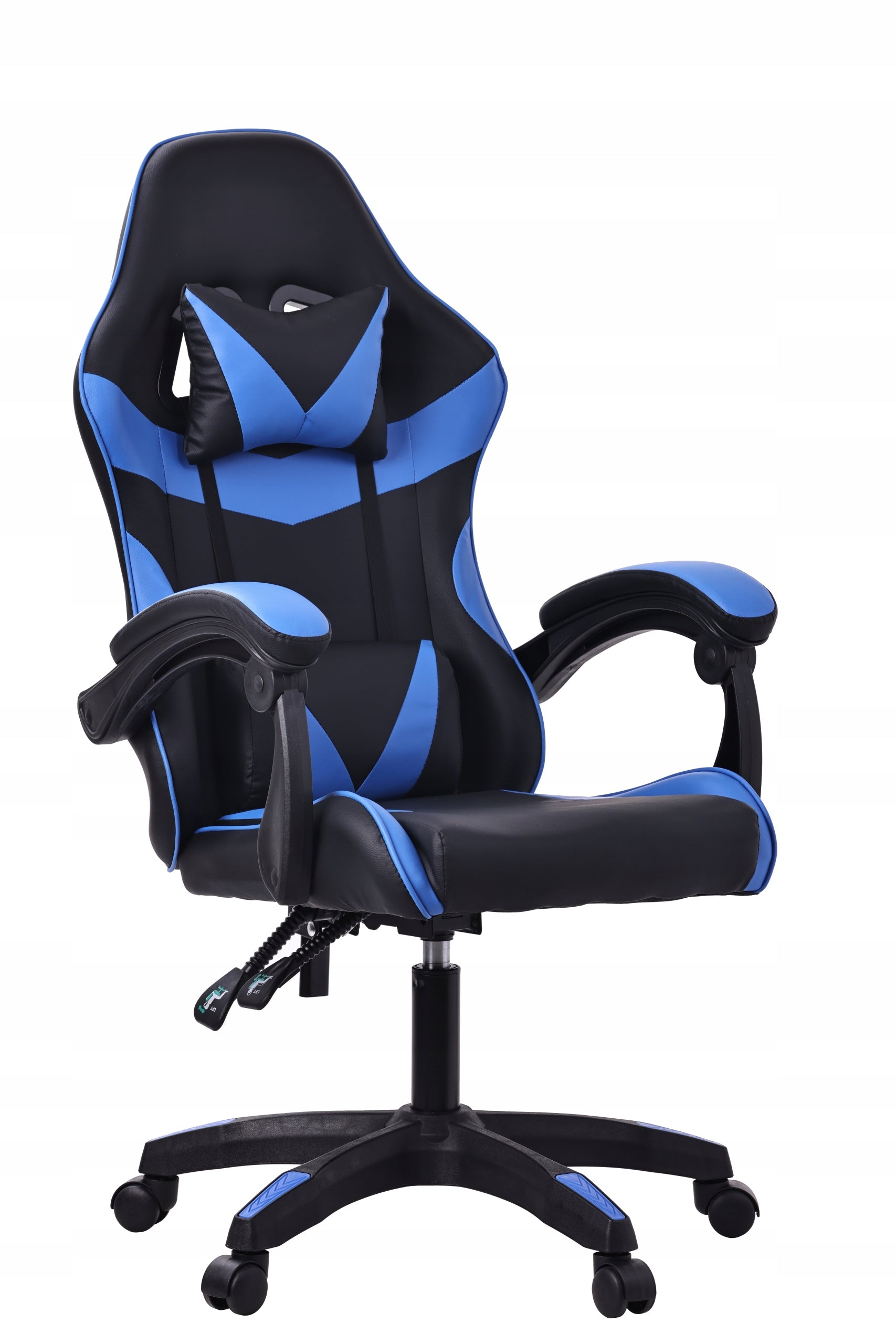 ERGONOMIC SWIVEL CHAIR GAMING CHAIR DRAGO BLUE