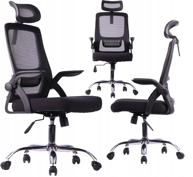 ERGONOMIC SWIVEL CHAIR OFFICE CHAIR FIGO Black