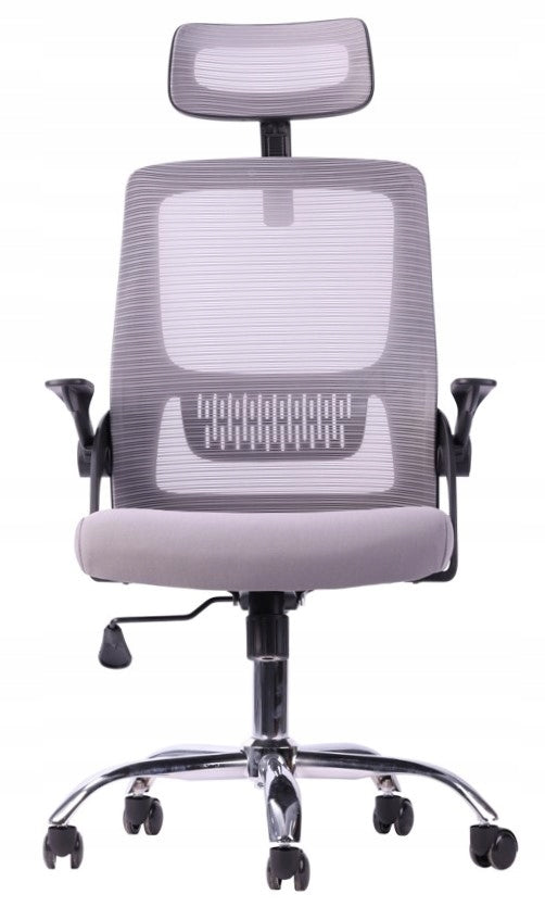 ERGONOMIC SWIVEL CHAIR OFFICE CHAIR FIGO GREY EAN (GTIN) 5905575410306