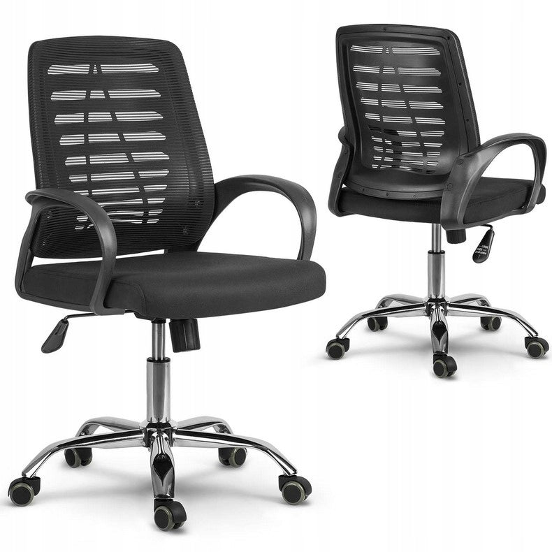 ERGONOMIC SWIVEL CHAIR OFFICE CHAIR NEST BLACK Packaging status original