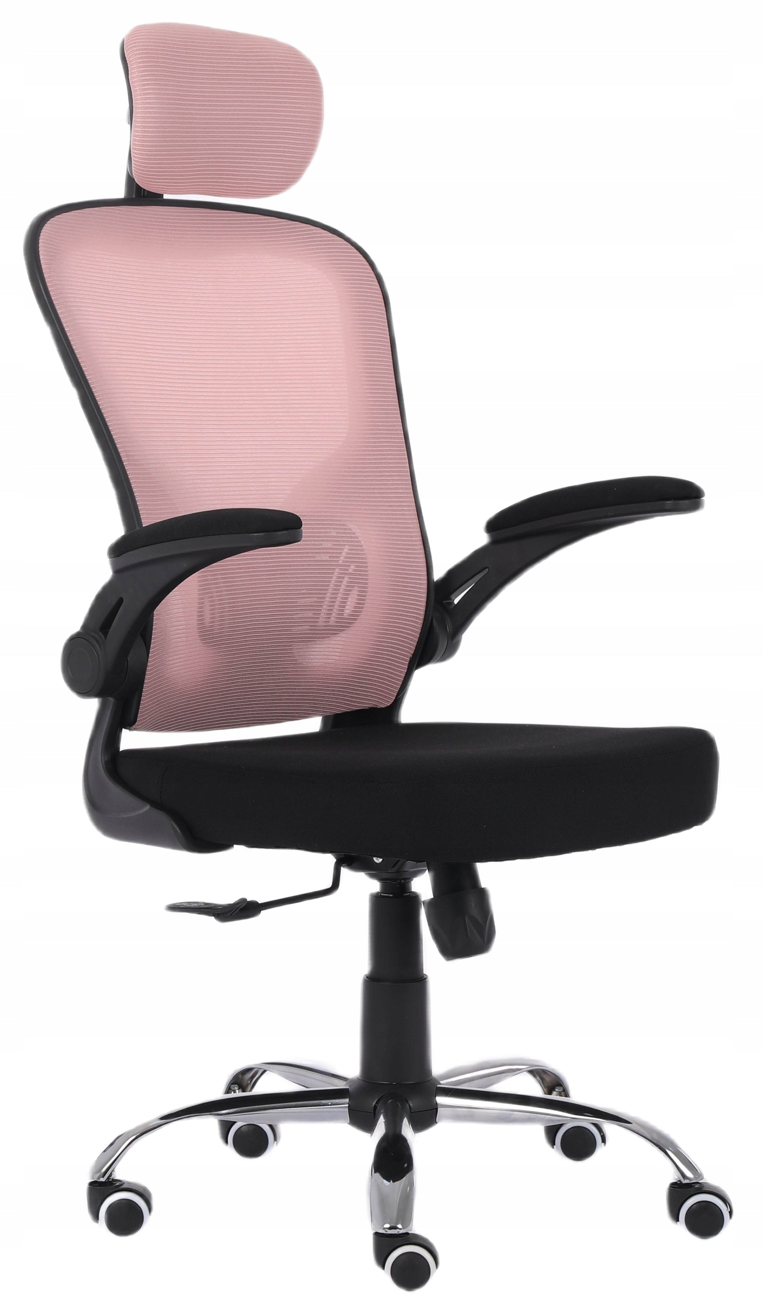 ERGONOMIC SWIVEL CHAIR OFFICE CHAIR SPIN PINK