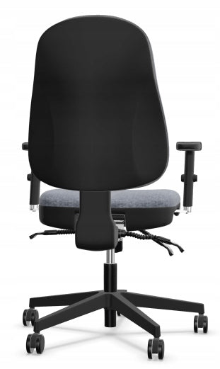 ERGONOMIC SWIVEL CHAIR OFFIX R15K GRAPHITE MK Brand Nowy Styl