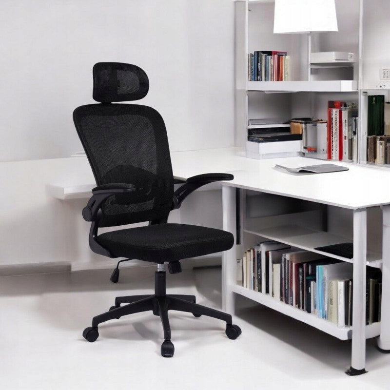 ERGONOMIC SWIVEL OFFICE CHAIR FOR HOME OFFICE BREATHABLE MATERIAL EAN (GTIN) 5904913533585