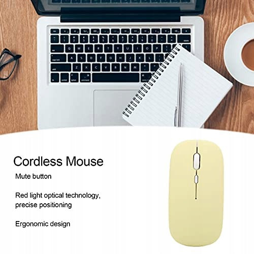 ERGONOMIC WIRELESS MOUSE 1600 DPI ADJUSTABLE FOR OFFICE WORK Model SWC5908151036396