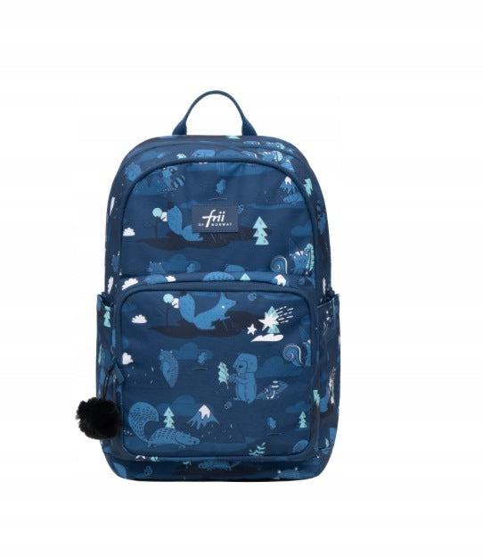 ERGONOMICKÁ ŠKOLSKÁ TAŠKA FRII OF NORWAY ACTIVE 22L - DARK BLUE FOREST
