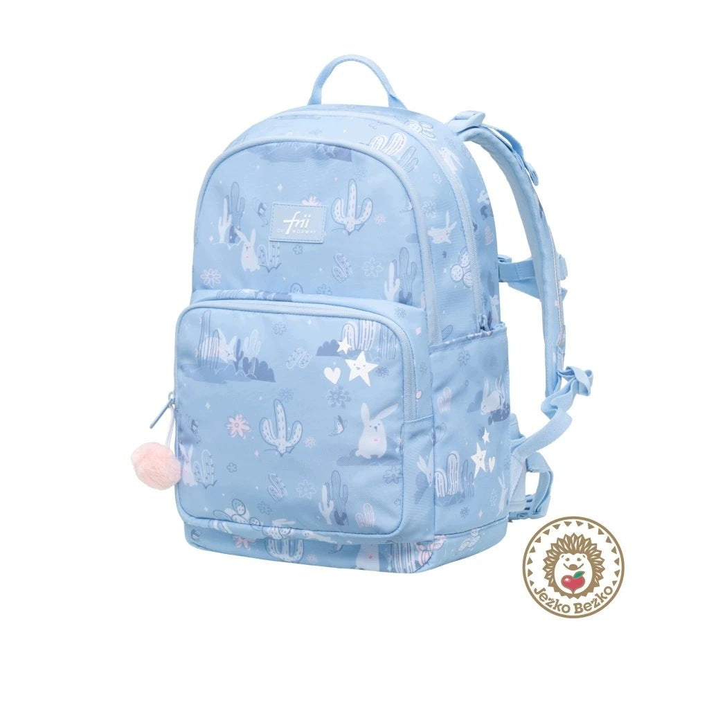 ERGONOMICKÁ ŠKOLSKÁ TAŠKA FRII OF NORWAY ACTIVE 22L - LIGHT BLUE BUNNY Packaging status original