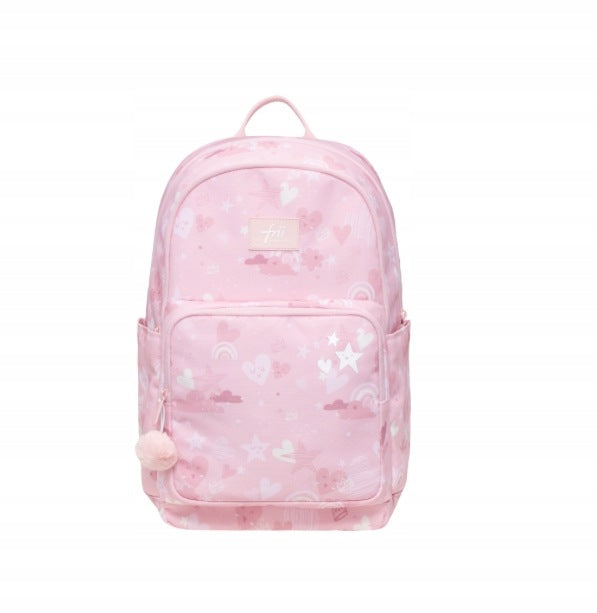 ERGONOMICKÁ ŠKOLSKÁ TAŠKA FRII OF NORWAY ACTIVE 22L - PINK HEART