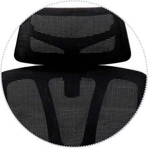 ERGOSOL Office Chair Black Grey Swivel Mesh Ergonomic Fabric EAN (GTIN) 5906122402652