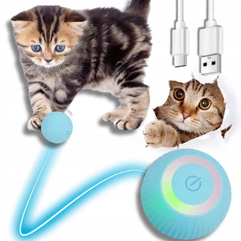 ESCAPING CAT BALL INTERACTIVE LED VIBRATION ELECTRIC TOY Packaging status original