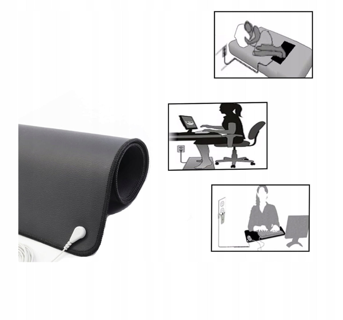 ESD Grounding Mat STFALI 68x25 Better Sleep Stress Reduction Large Pad Brand no brand