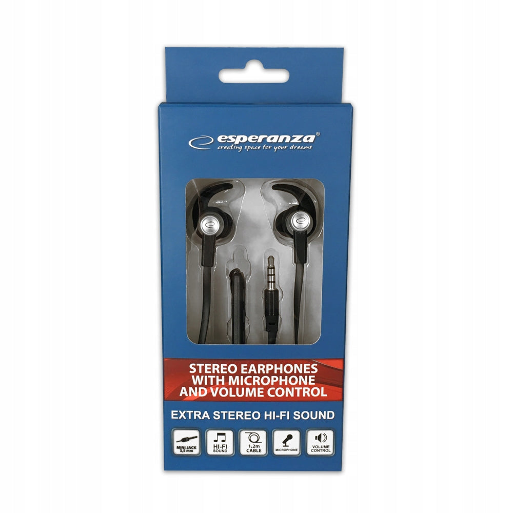 ESPERANZA EARBUDS WITH MICROPHONE Manufacturer code EH201KS