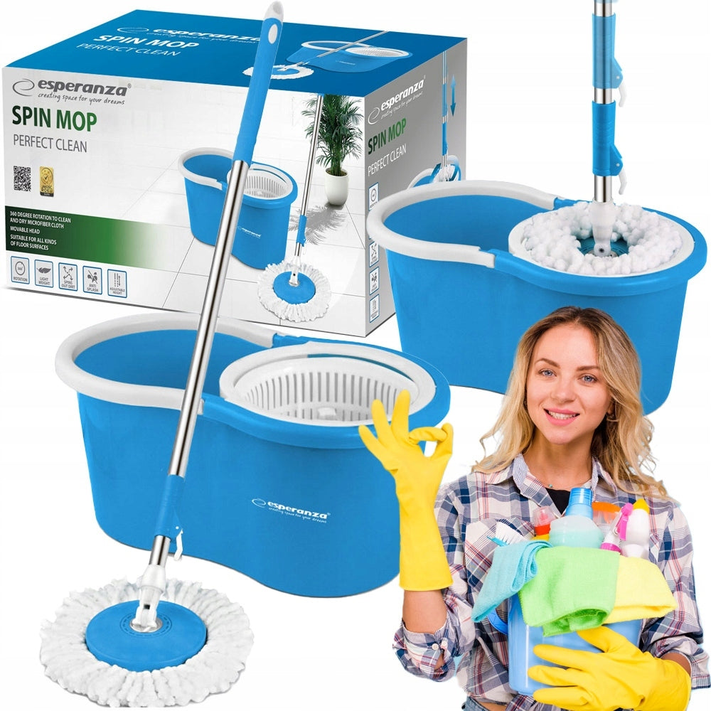 ESPERANZA PERFECT CLEAN ROTARY MOP WITH BUCKET