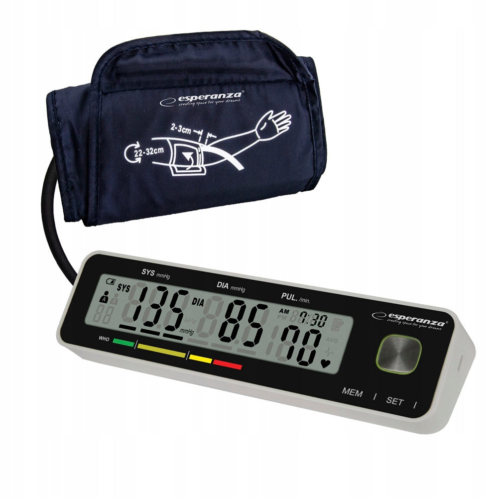 ESPERANZA SHOULDER BLOOD PRESSURE MONITOR FERVOR ECB009 Medical device no