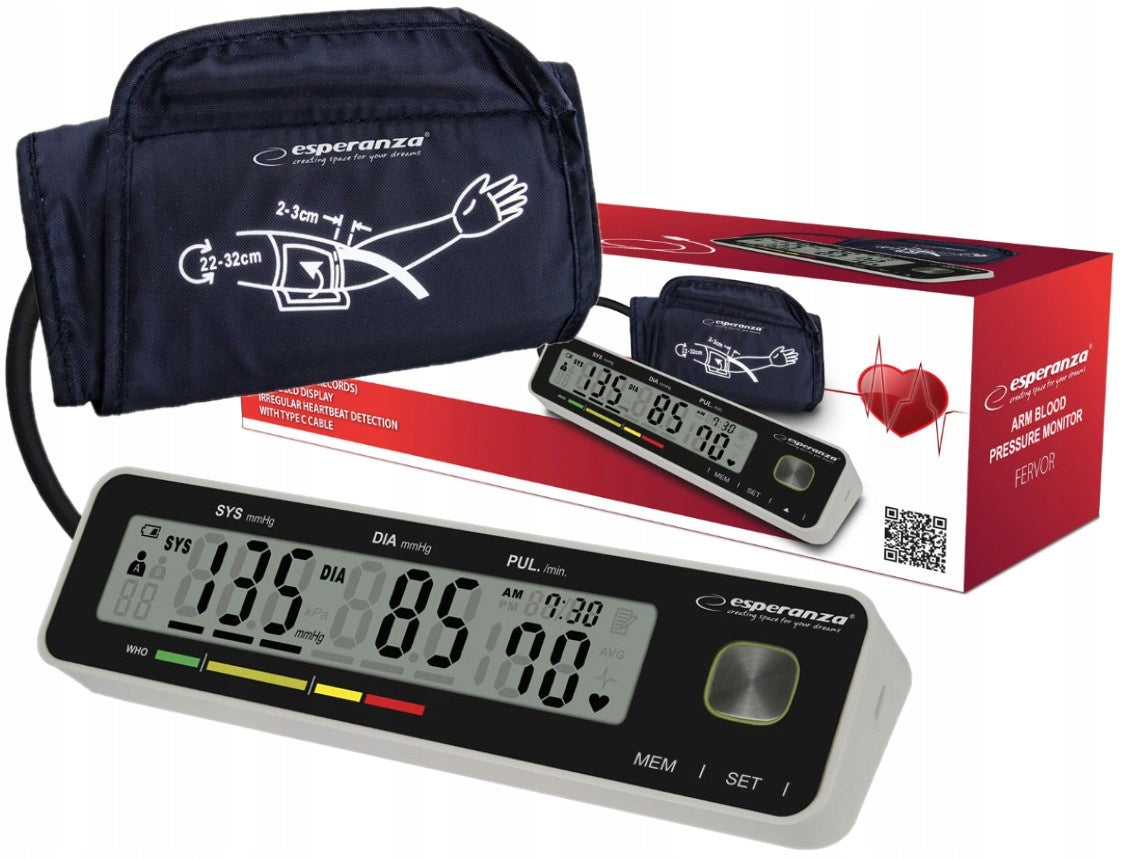 ESPERANZA SHOULDER BLOOD PRESSURE MONITOR FERVOR ECB009