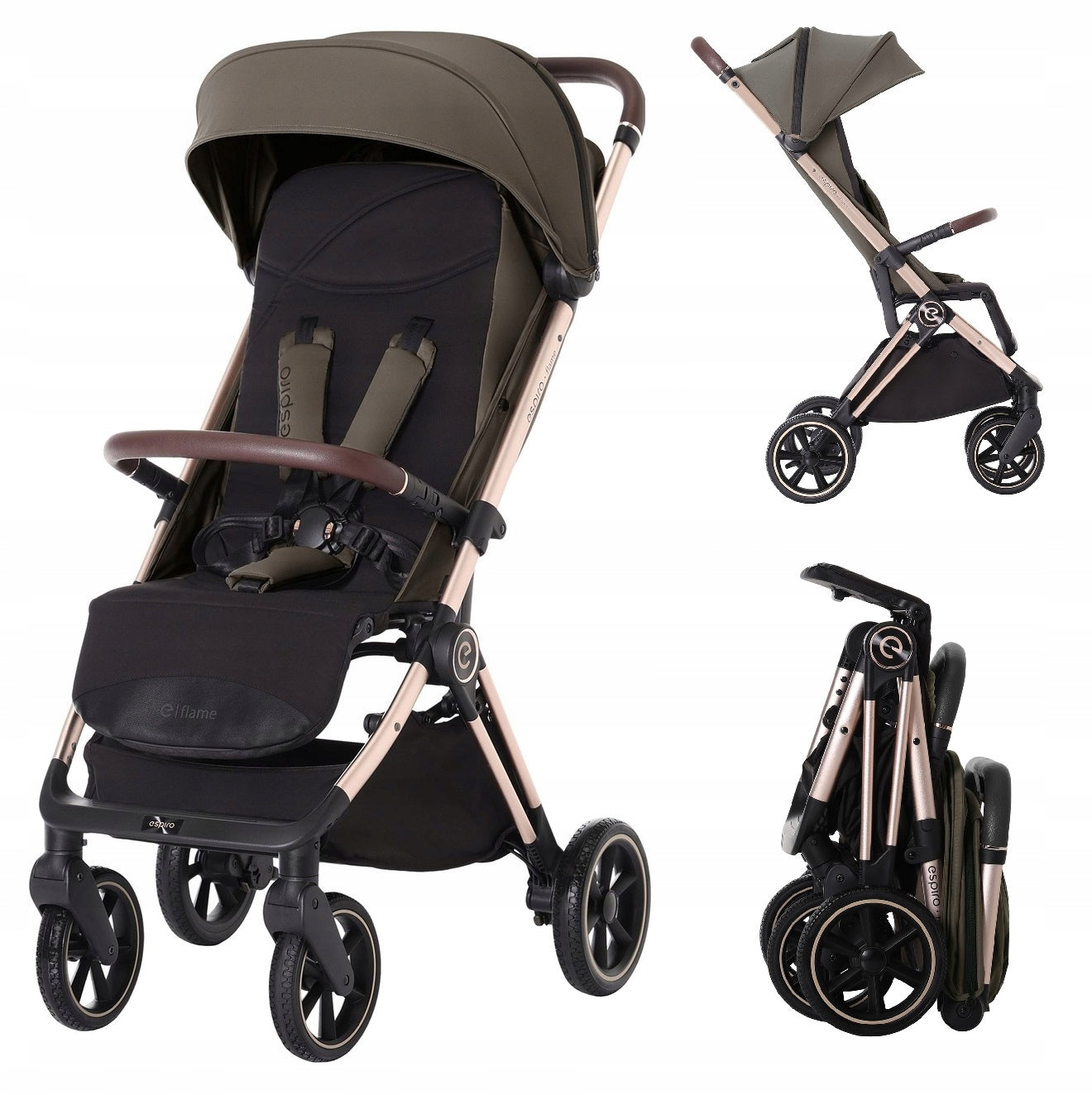 ESPIRO Flame Stroller | 09 taupe splendor