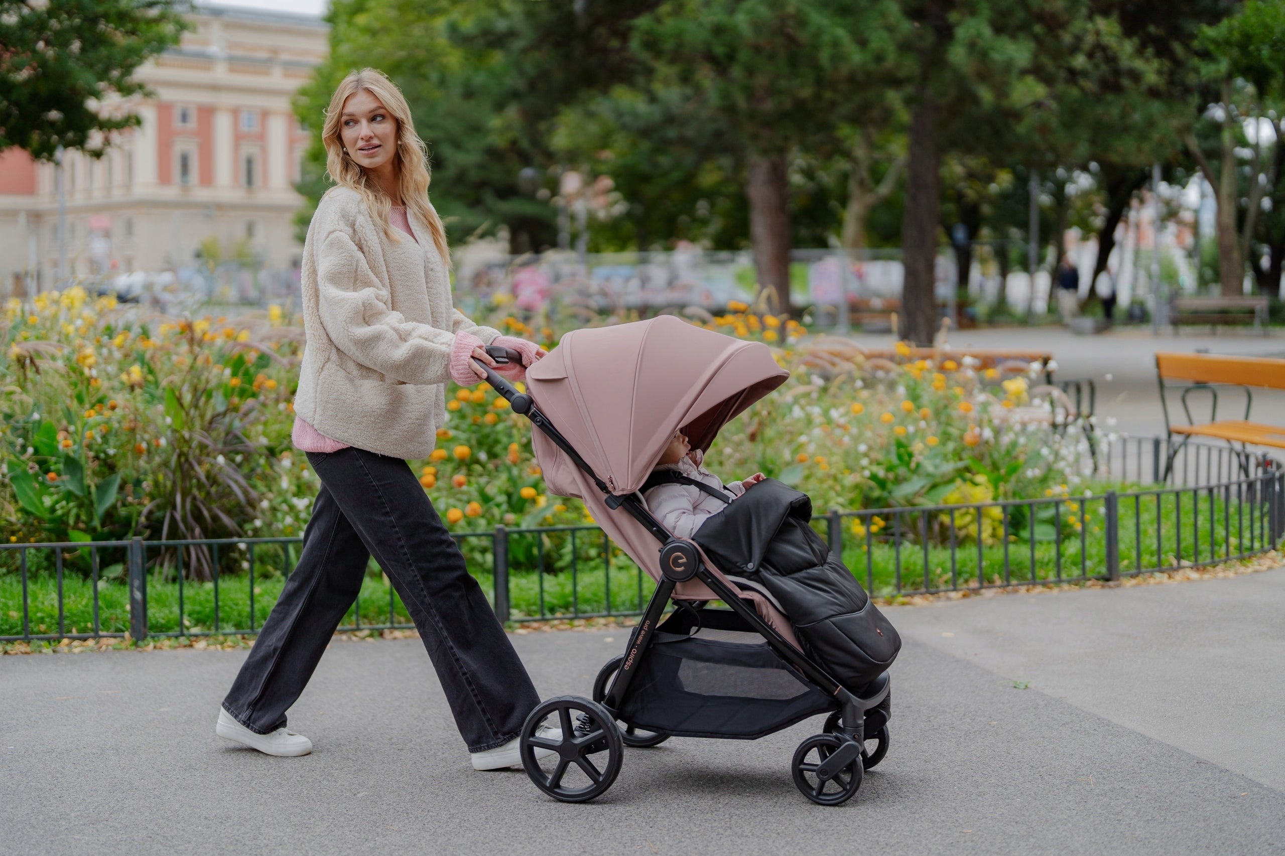 ESPIRO WAVE PRO STROLLER FOR BABY UP TO 22 KG STROLLER LARGE WHEELS Manufacturer code WAVE PRO