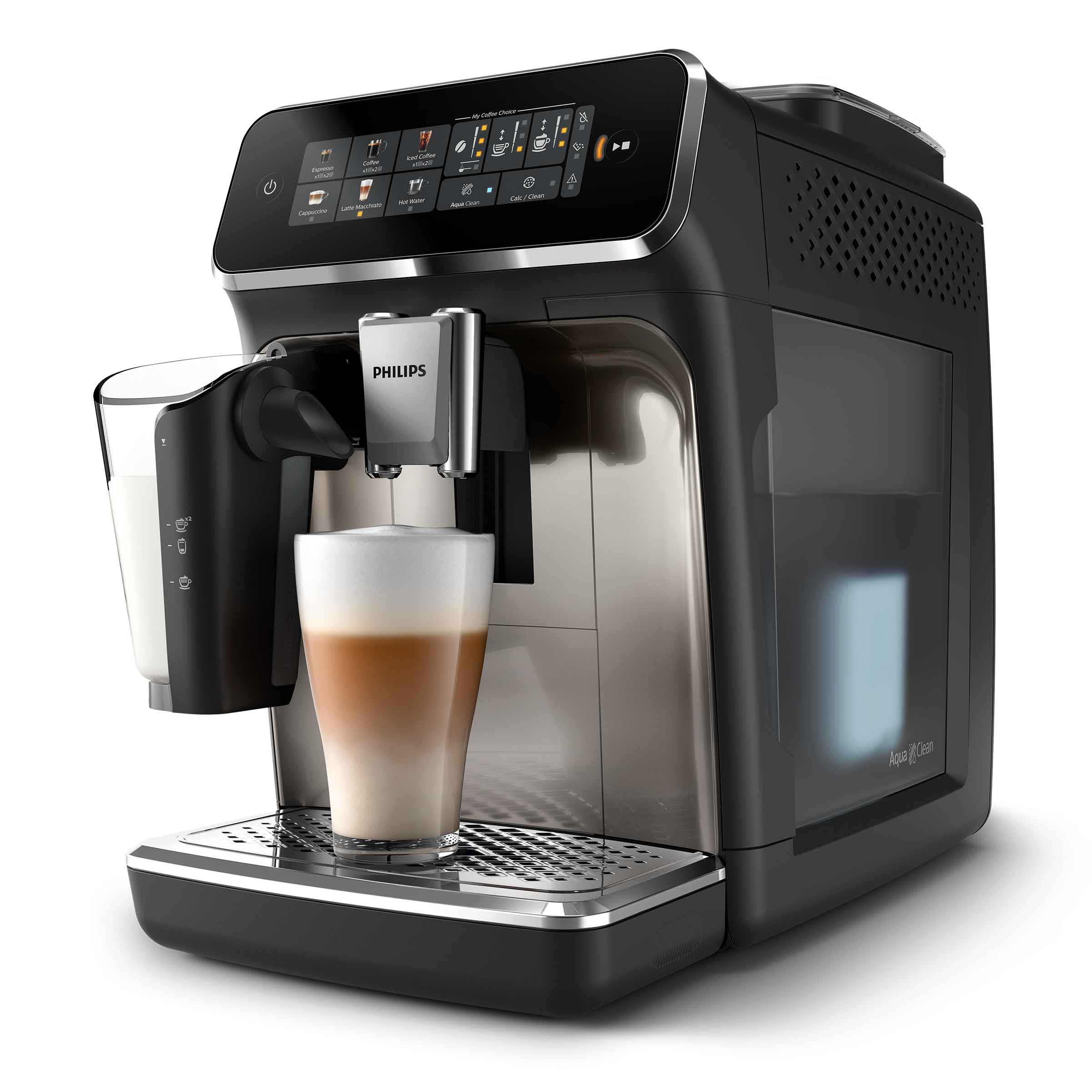 ESPRESSO MACHINE AUTOMATIC PHILIPS LATTE GO ICED COFFEE X6 DRINKS
