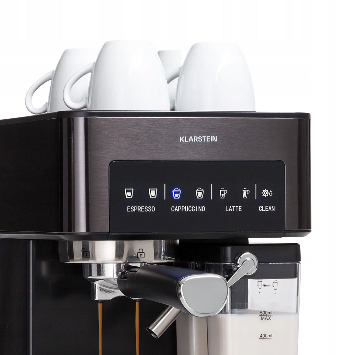 ESPRESSO MACHINE FOR FLASK COFFEE 1350W 20BAR 1,8L FROTHER BLACK EAN (GTIN) 4060656517334