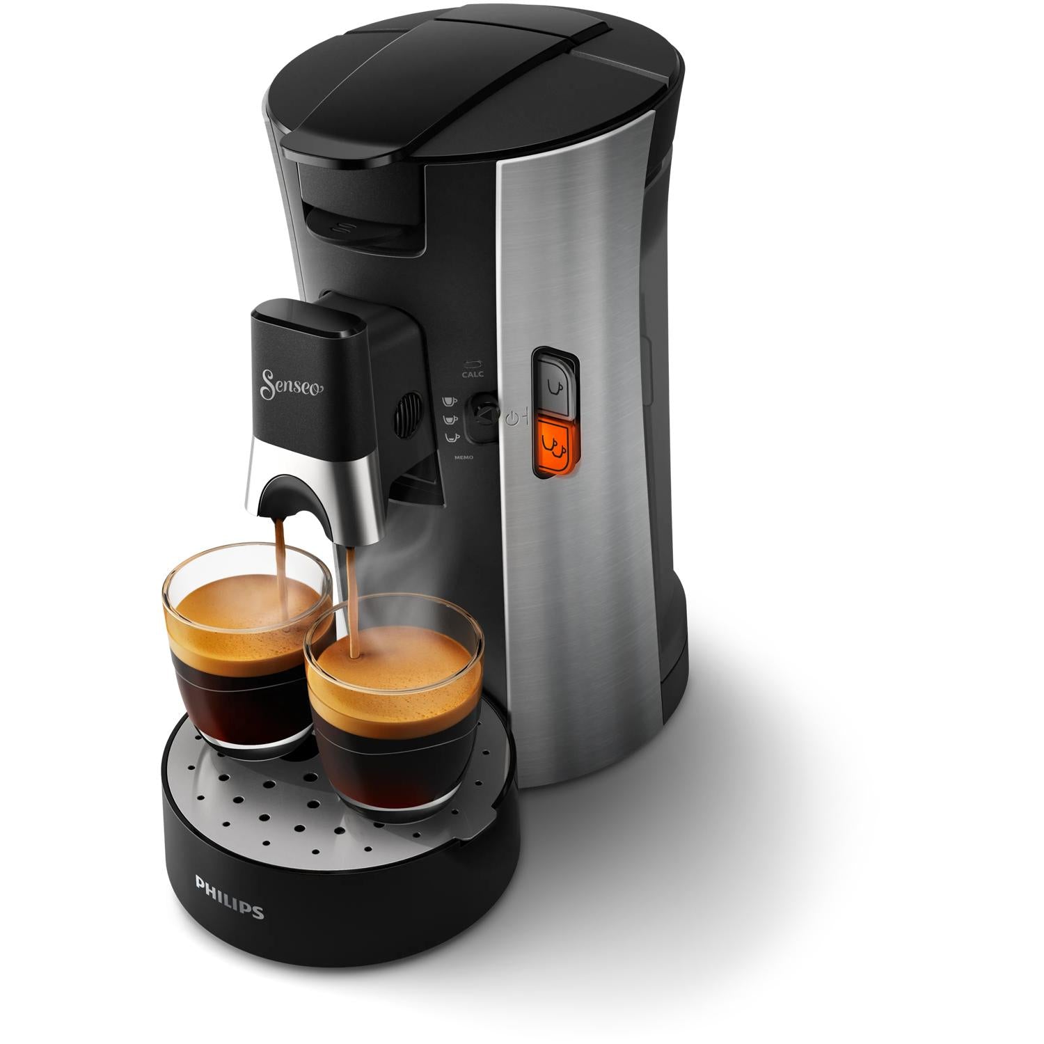 ESPRESSO MACHINE FOR SACHETS PHILIPS SENSEO METAL SIDES Manufacturer code CSA250/11