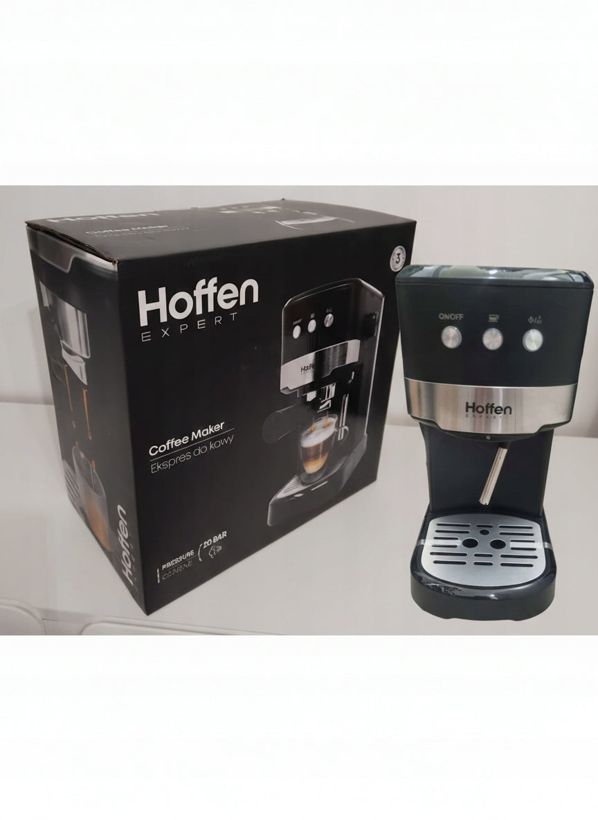 ESPRESSO MACHINE HOFFEN COFFEE MACHINE PT 2377, 20 bar, 1100 W, 1,25 L