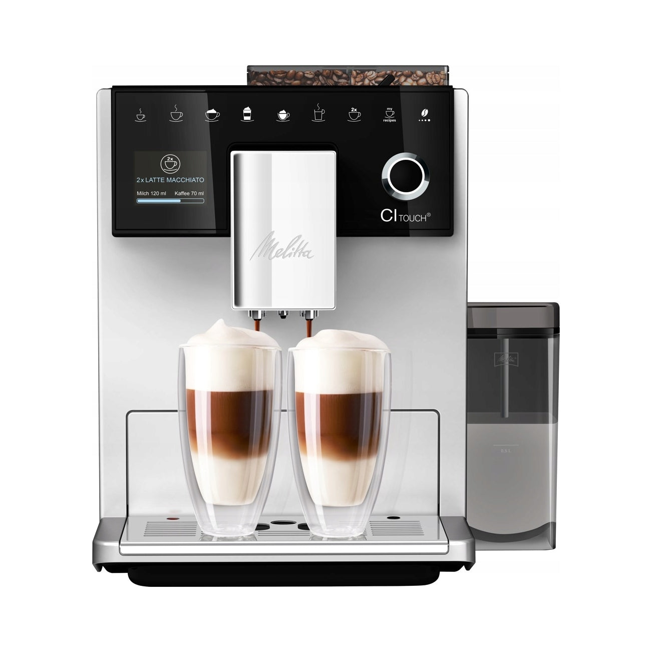 ESPRESSO MACHINE MELITTA CI Touch silver F630-111 Model CI Touch F630-111