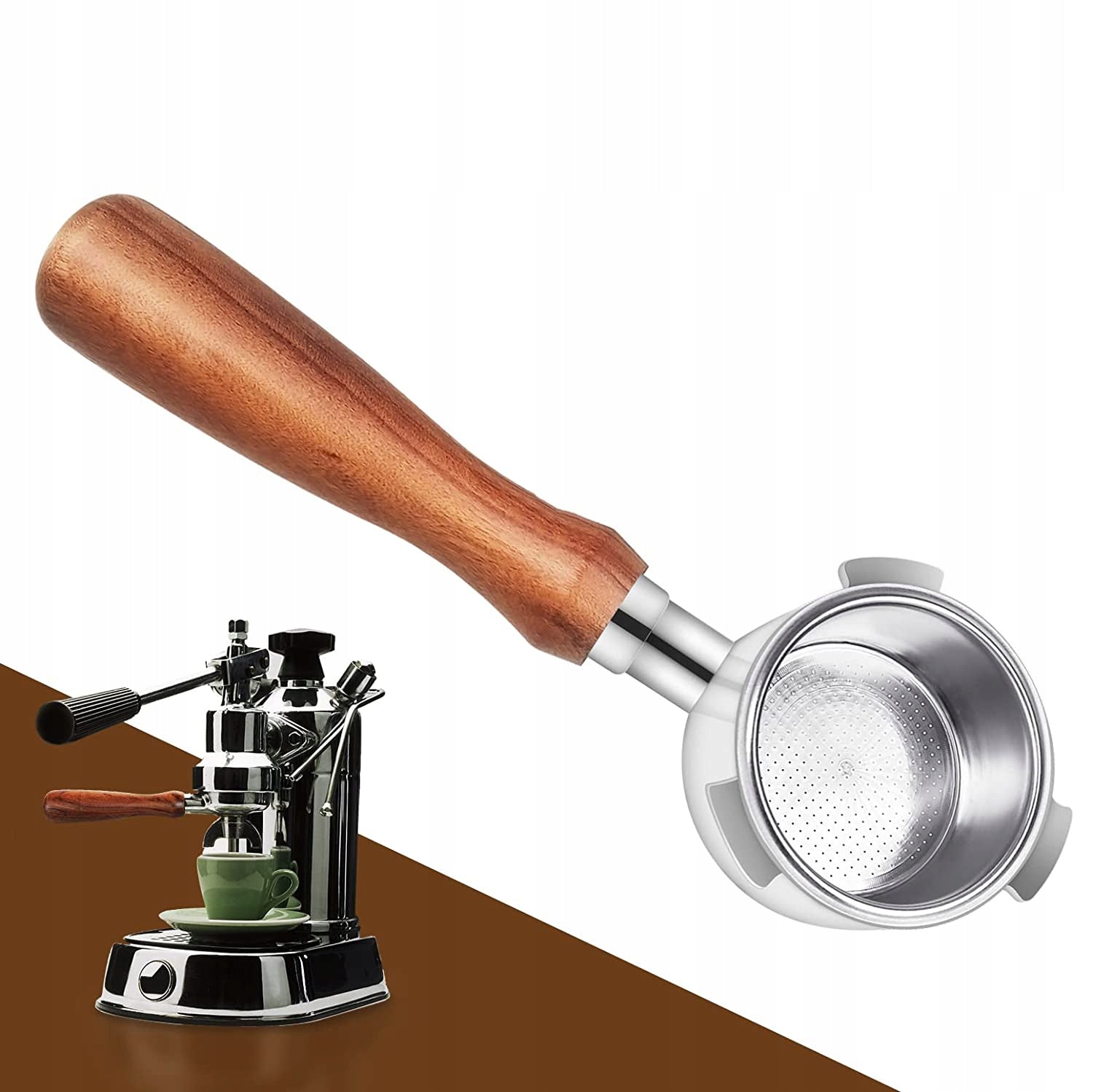 ESPRESSO PORTAFILTER BOTTOMLESS EC680/EC685 FZAPAS FILTER 51MM