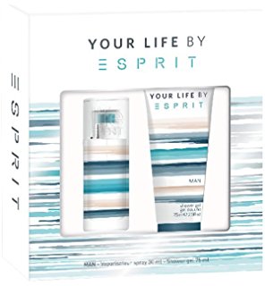 ESPRIT LIFE MAN EDT 30ML+ZEL FOR SHOWER WITH DE