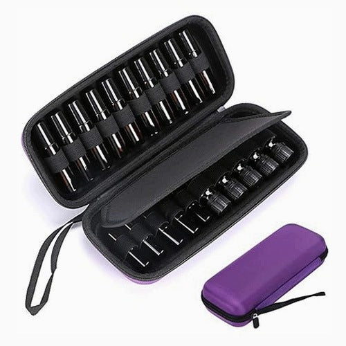 ESSENTIAL OIL BAG EVA WATERPROOF 20 BOTTLES TRAVEL Metal
