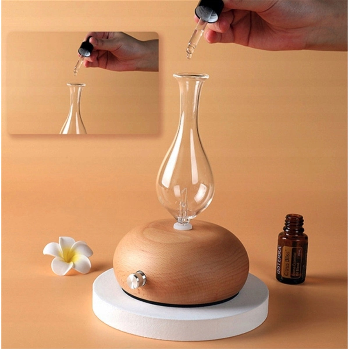 ESSENTIAL OIL NEBULIZER, DIFFUSER WITHOUT WATER Model shanxiyufuxi