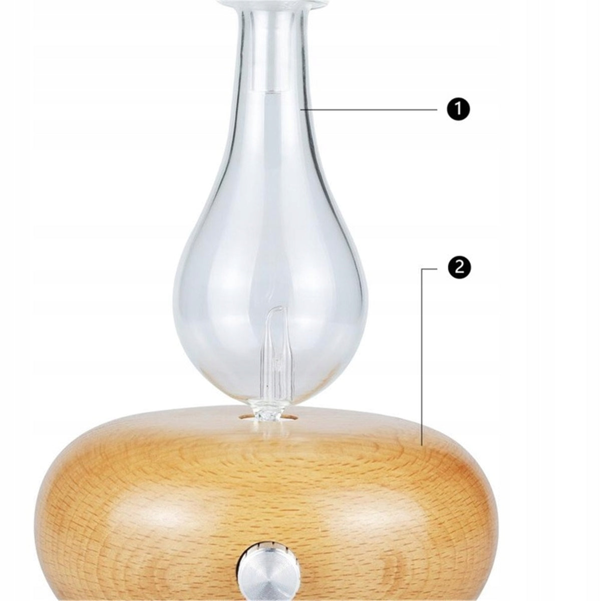 ESSENTIAL OIL NEBULIZER, DIFFUSER WITHOUT WATER Packaging status original