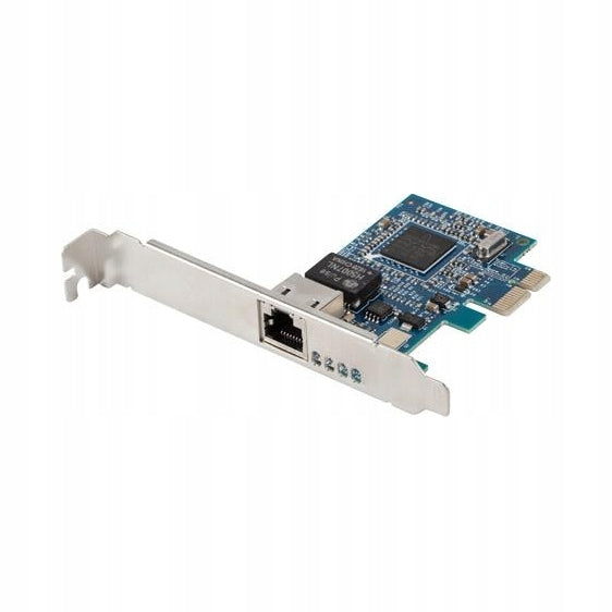ETHERNET CARD LANBERG PCI-E 1X RJ45 1GB LOW PROF. GIGABIT