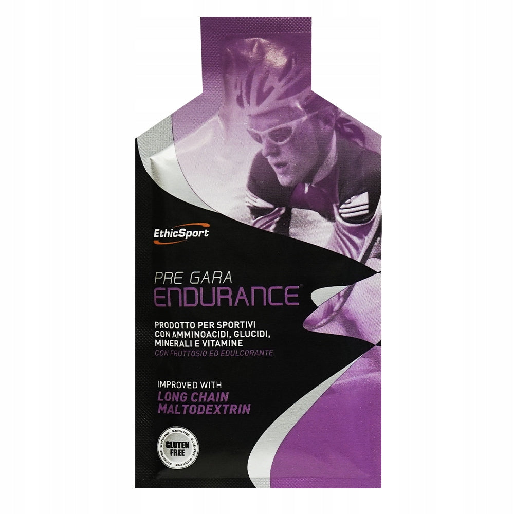 ETHICSPORT PRE GARA ENDURANCE PRE-WORKOUT CREATINE AMINO ACIDS 20 X 19G Expiration date not specified