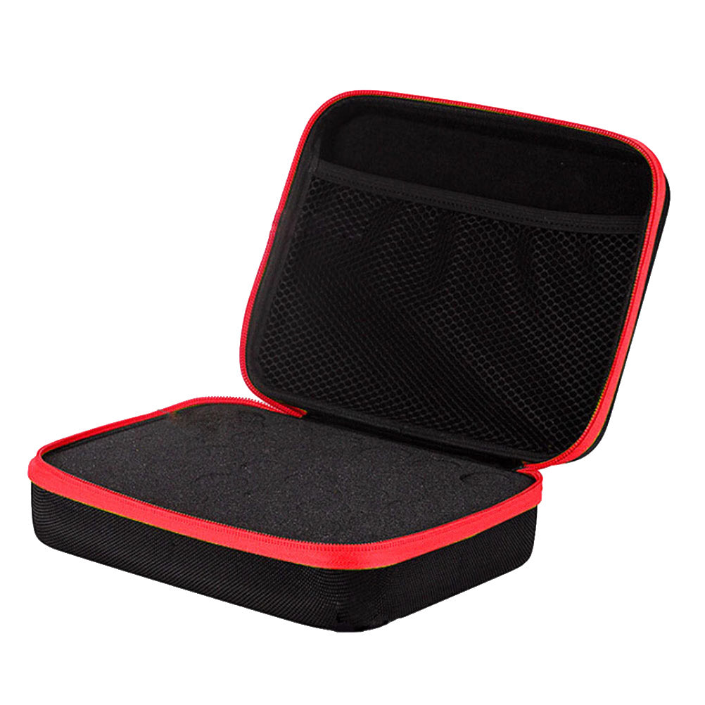 ETUI NA BUTELECZKI OLEJKÓW ETERYCZNYCH CZERWONE PODRÓŻNE Color red