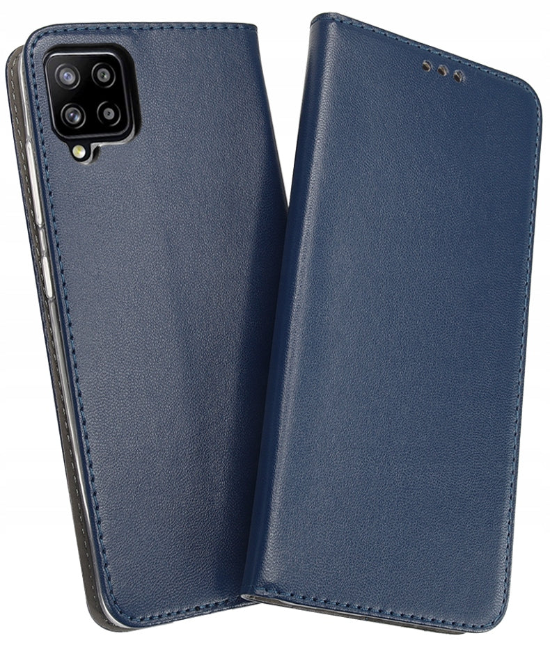 Intelligente magnetische Handyhülle für Samsung A12, blau 