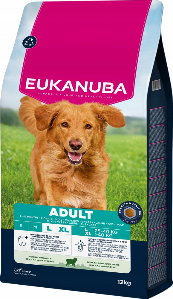 EUKANUBA Adult Large Breed Lamb&Rice 12kg