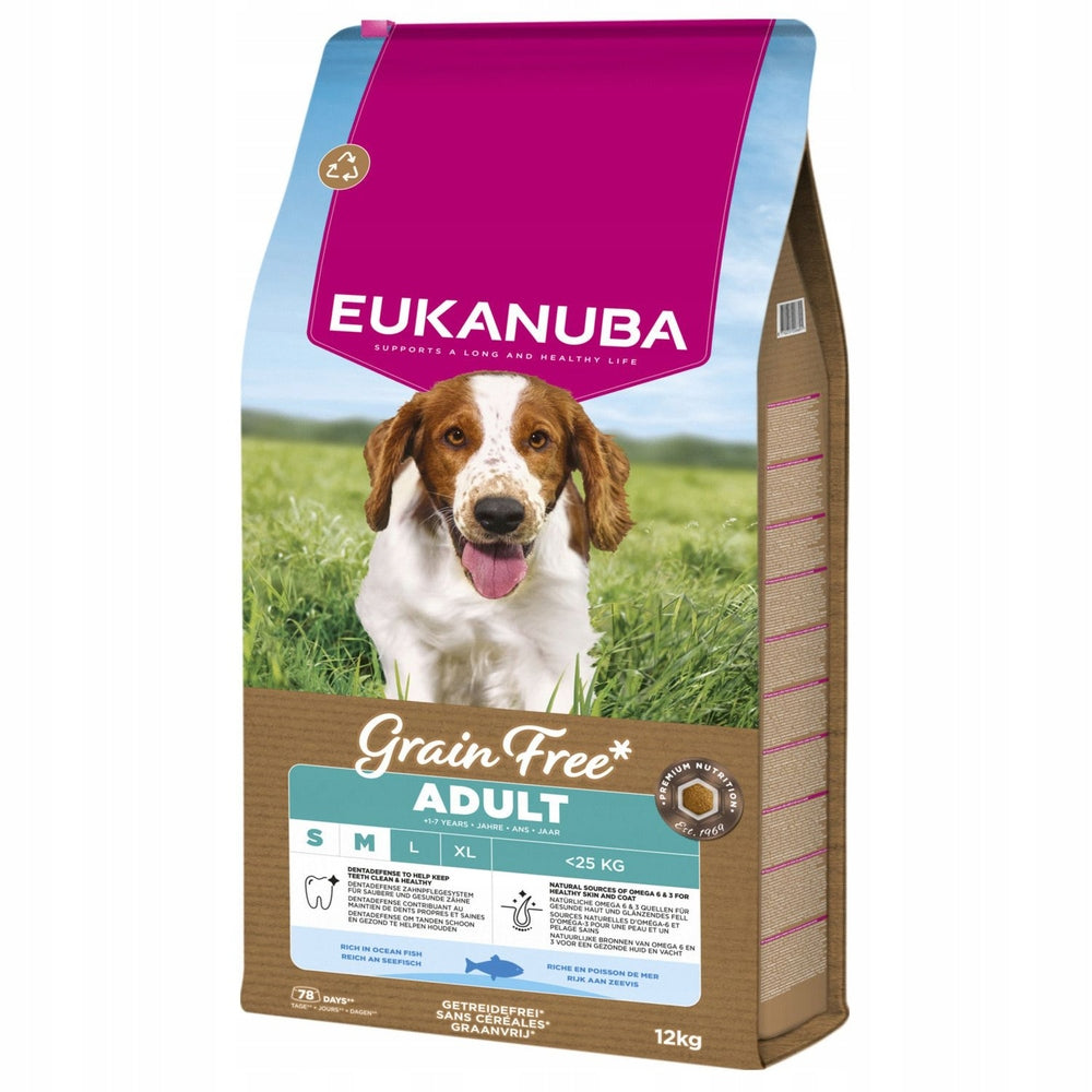 EUKANUBA Grain Free dry food 12kg