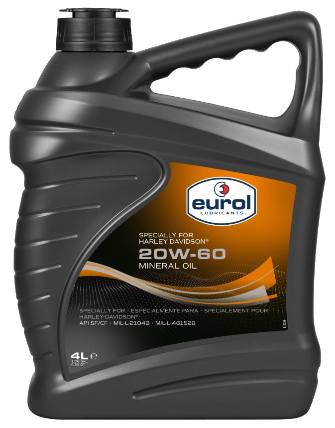 EUROL HARLEY DAVIDSON 20W60 4L