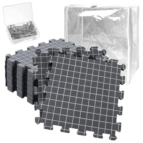 EVA CROCHET TENSION MATS 32X32 CM SET OF 9 PIECES FOR HOME Brand no brand