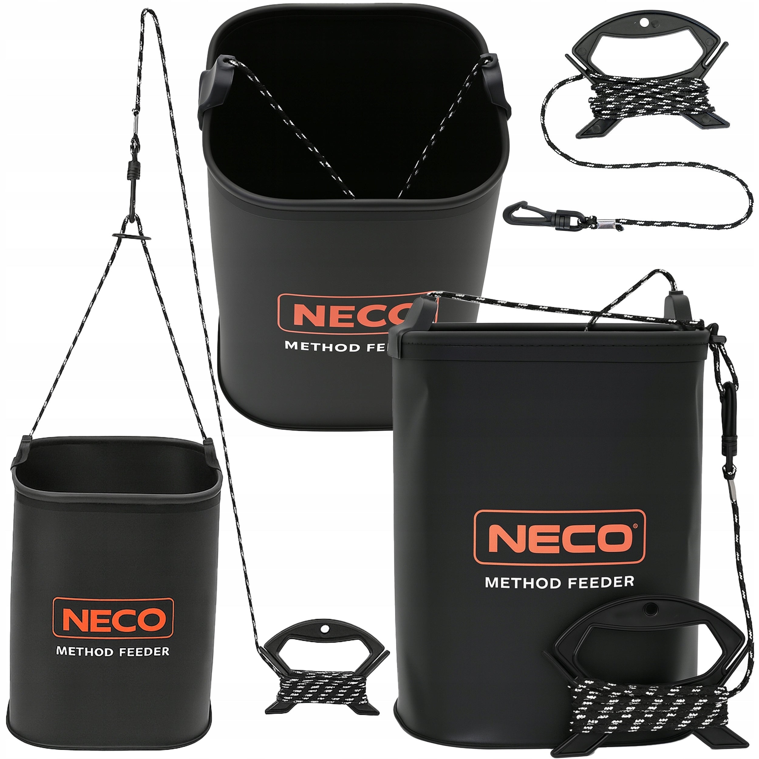 EVA FOLDING FISHING BUCKET WITH STRING 3M NECO 8L