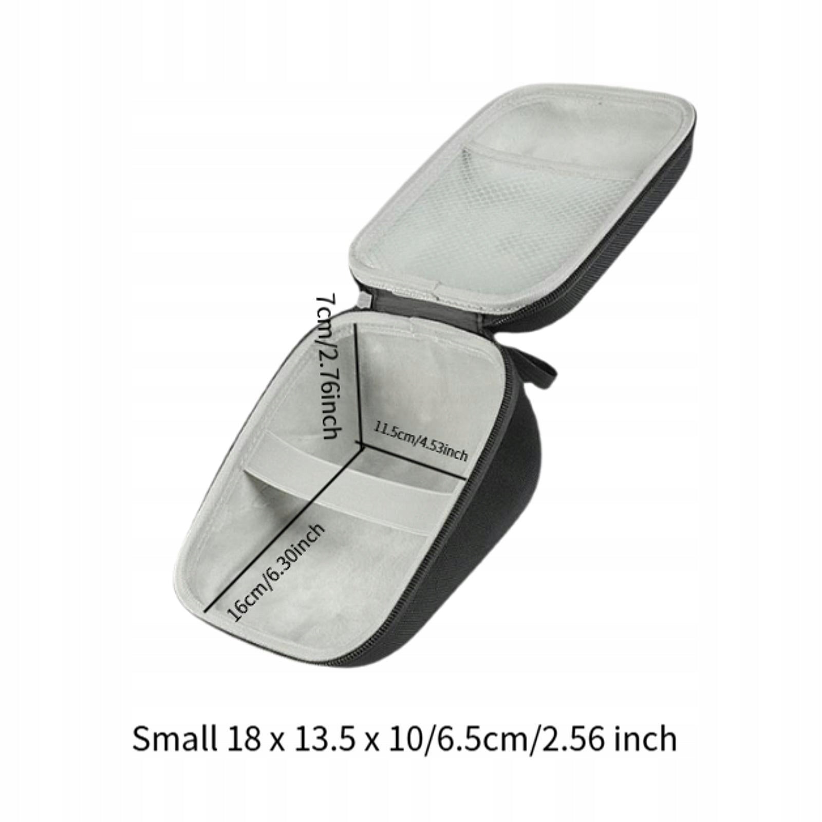 EVA Hard Storage Case Lightweight Pouch Dustproof for Blood black small Medical device type accessories for a medical device or a product without an intended medical purpose